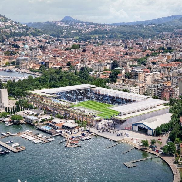 Populous va renova Stadionul Giuseppe Sinigaglia de la Lacul Como